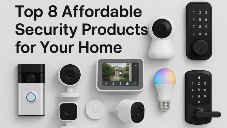 Top 8 Affordable Security Products for Your Home