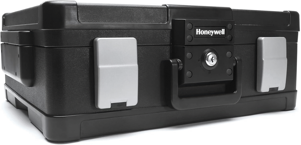 Affordable Security Products for the Office: Honeywell Portable Waterproof and Fireproof Chest