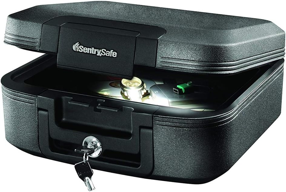 Affordable Security Products for the Office: SentrySafe Fireproof and Waterproof Safe Box