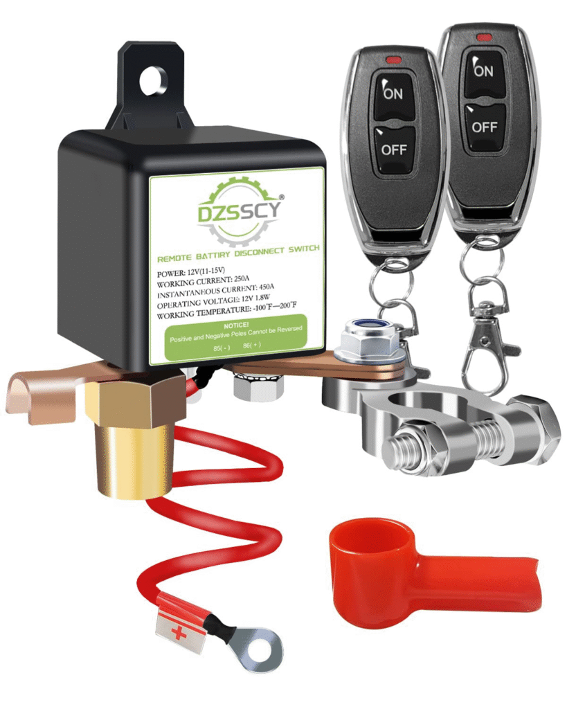 Top 5 Security Products for Your Car: DZSCCY Remote Battery Disconnect Switch – Kill Power Remotely