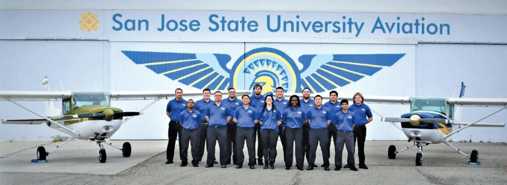 10 Top Aviation Schools in the World 2025: San Jose State University College of Aviation (USA)