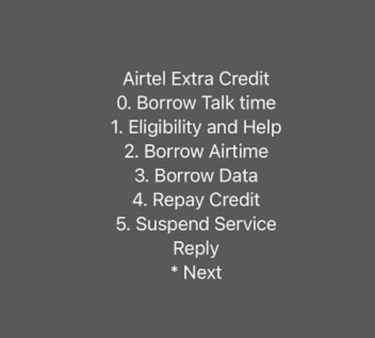 How to Borrow Airtime & Data on Airtel