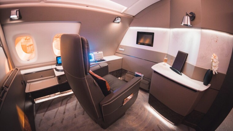 Top 7 First Class Airlines in the World