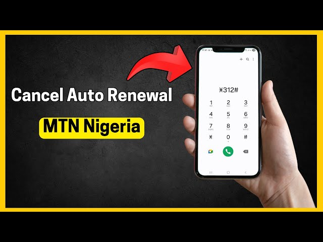 How to Stop Data Auto-Renewal on MTN